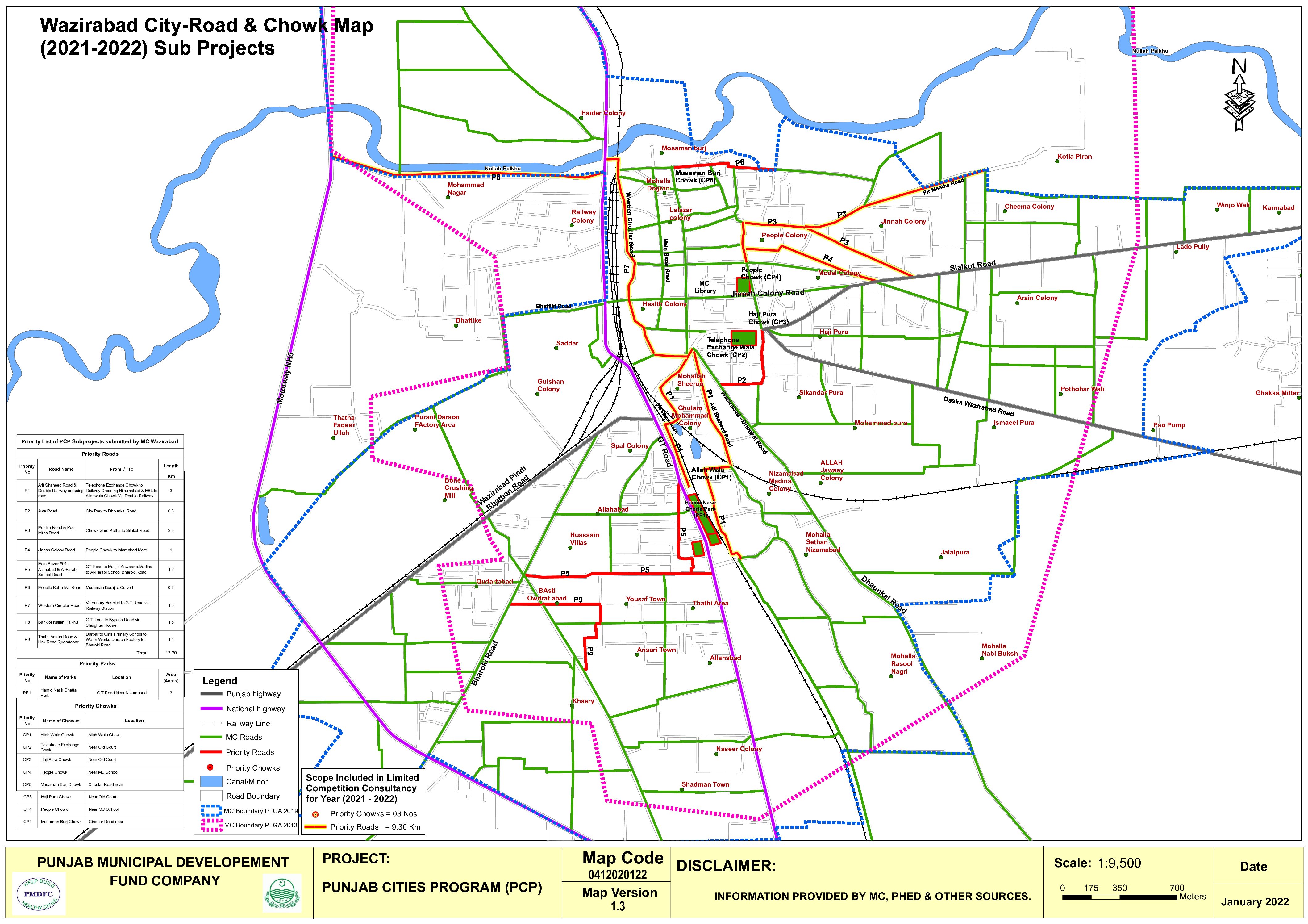 Updated Maps 2021-22 - Wazirabad