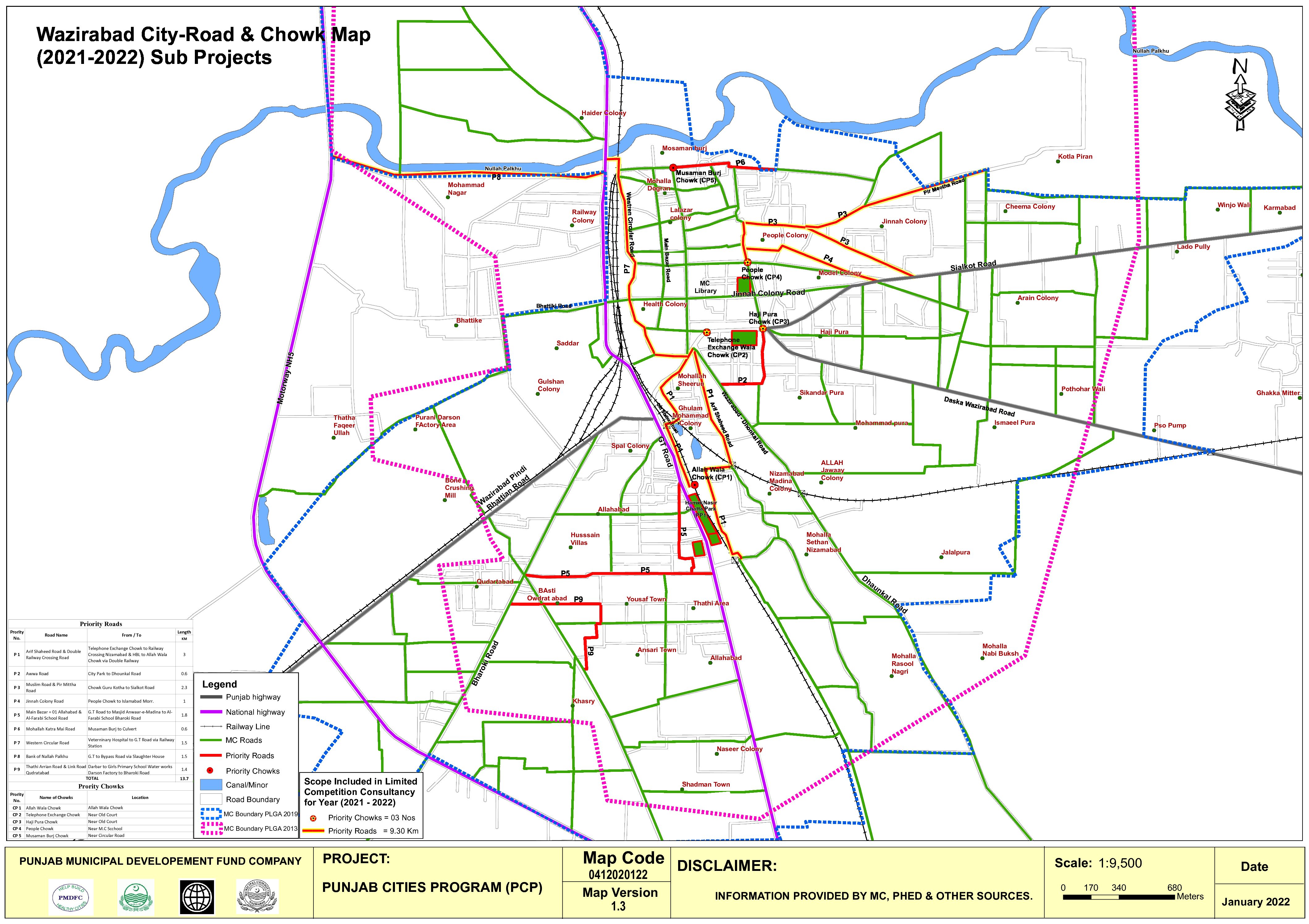 Wazirabad City RoadChowk Map 2021 22 1 1 Pdf 