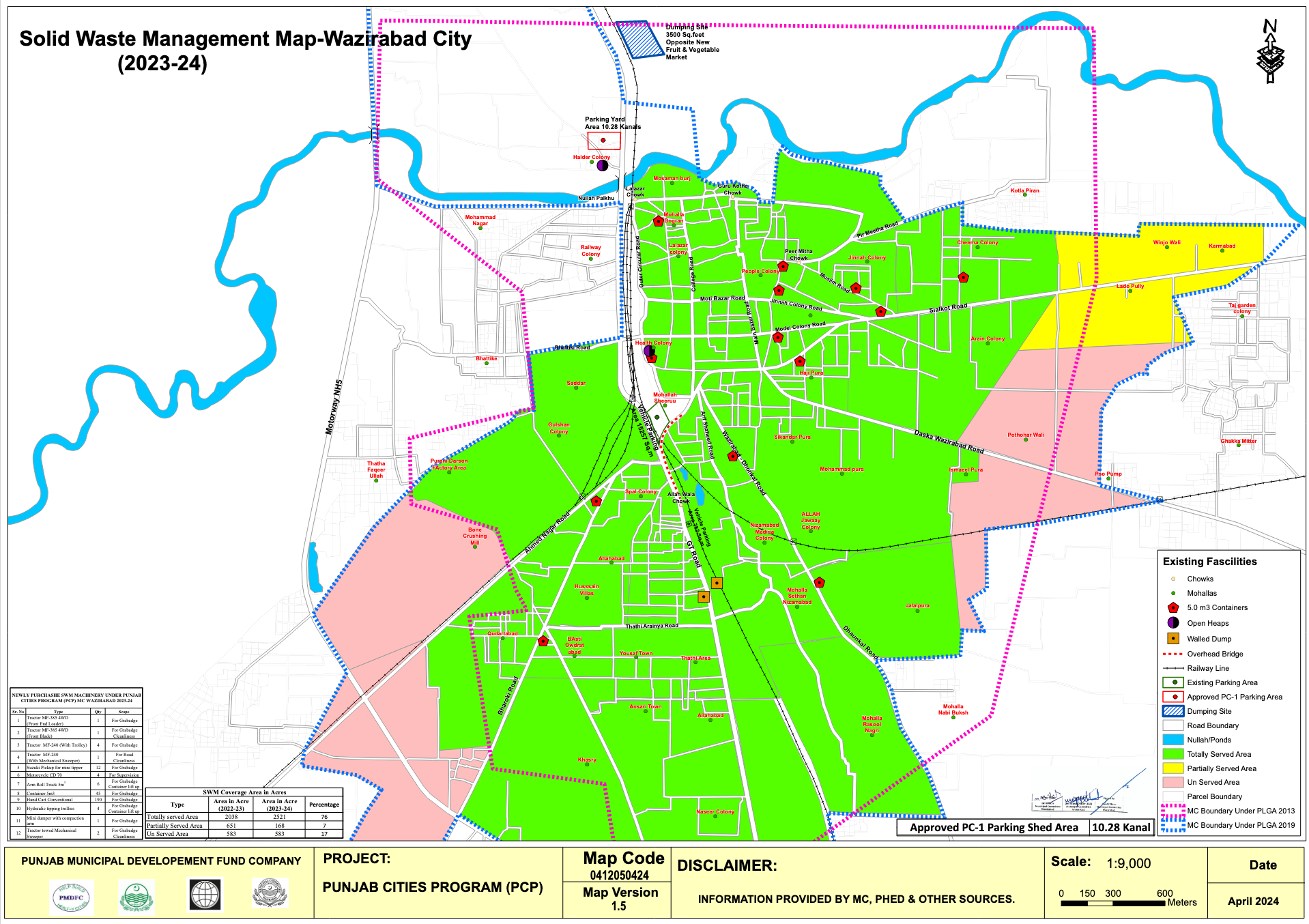 Services Maps - Wazirabad