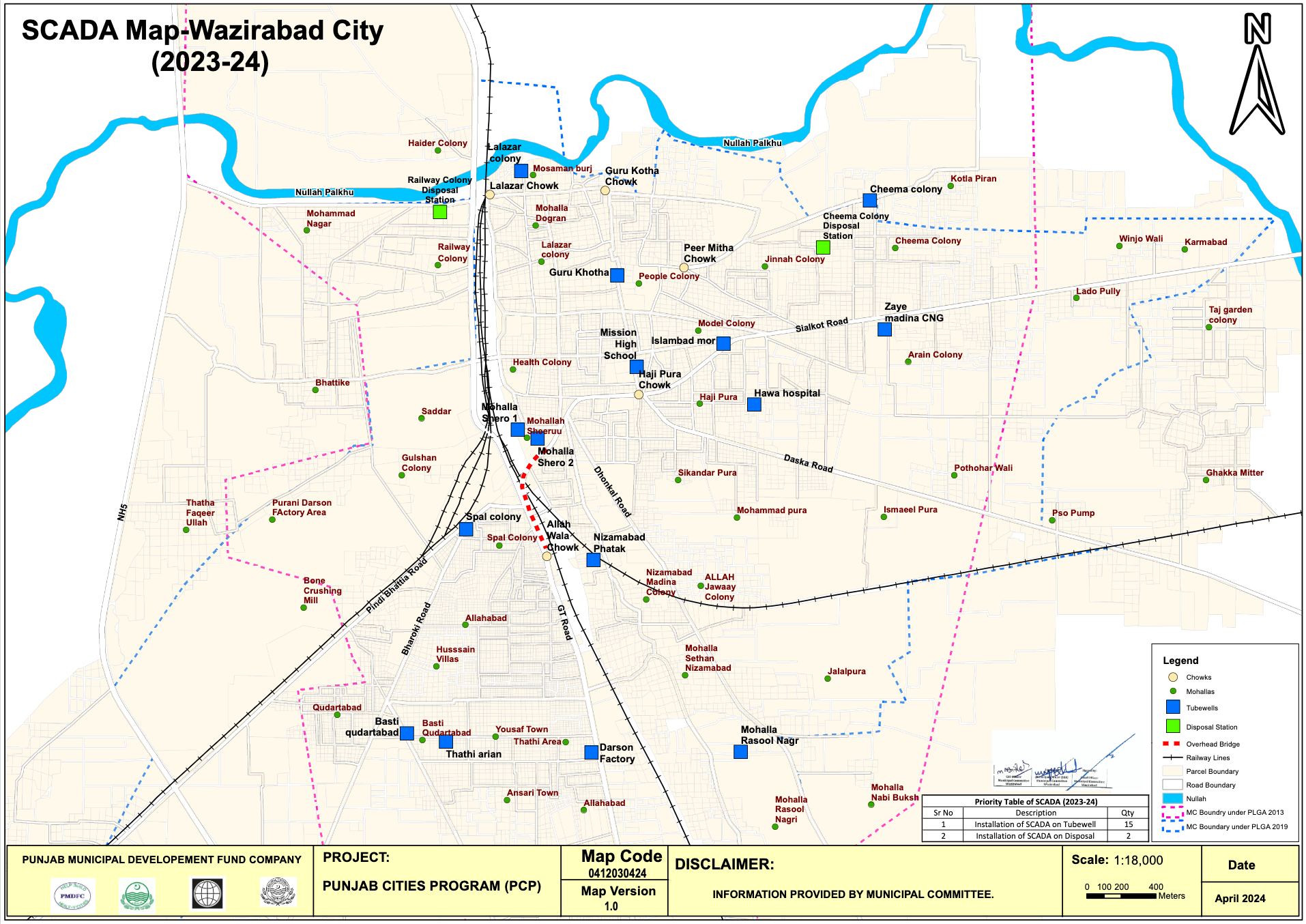 Services Maps - Wazirabad