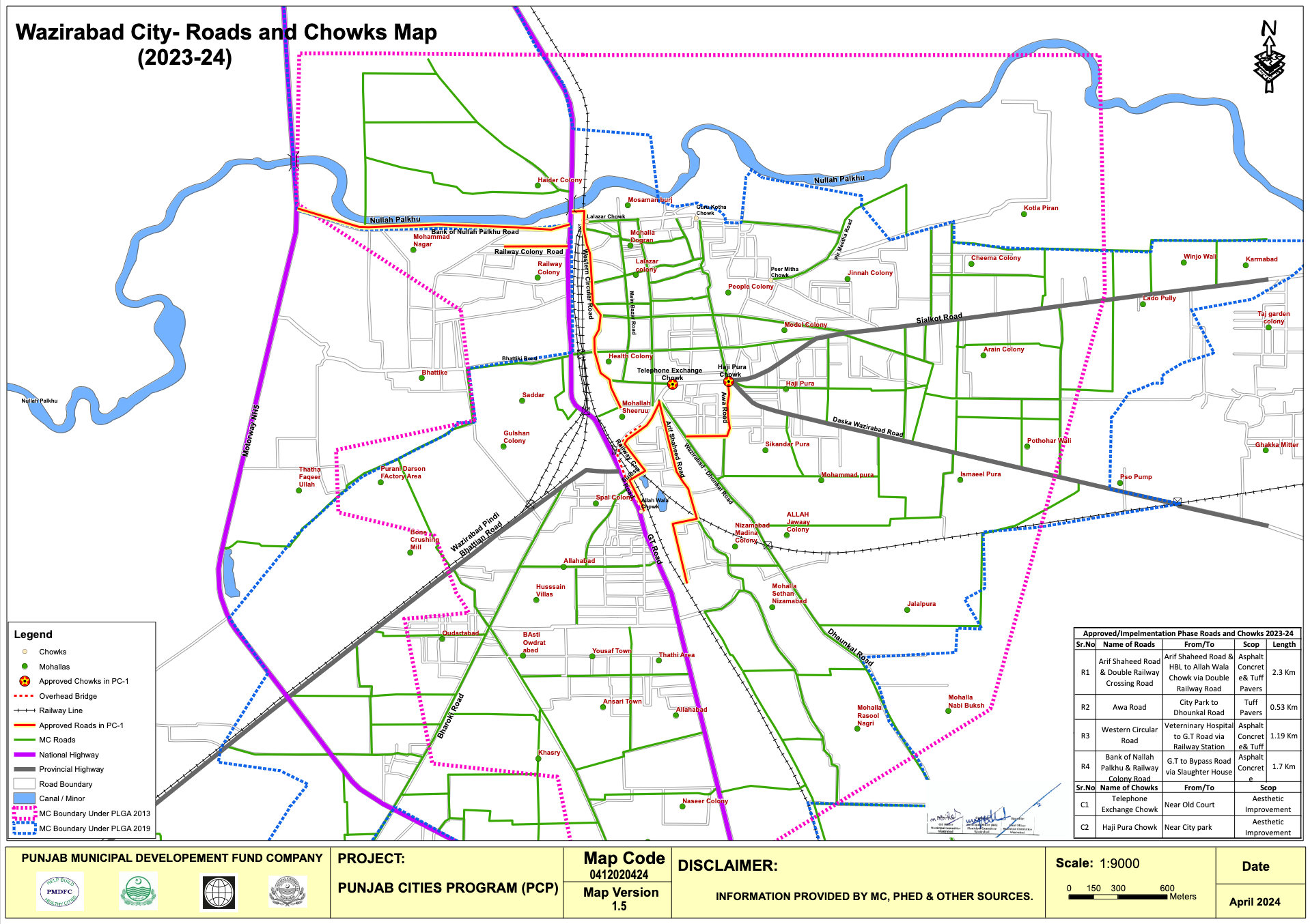 Services Maps - Wazirabad